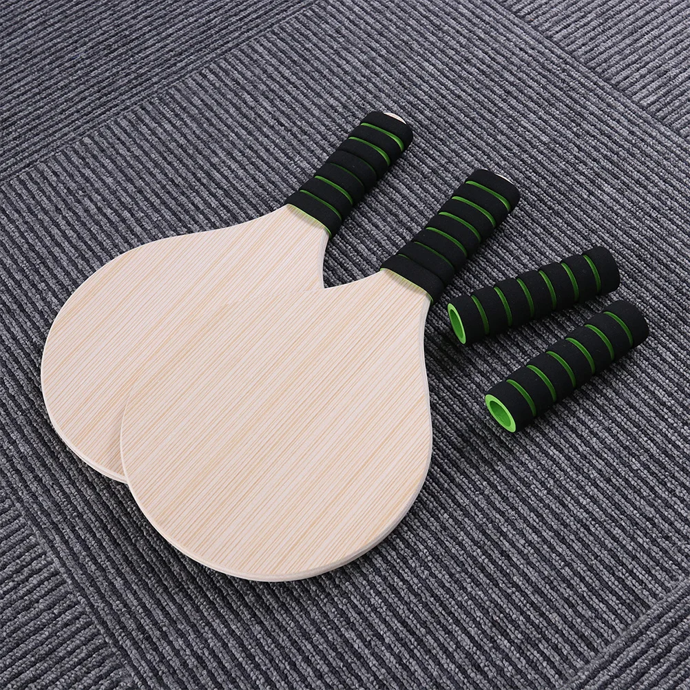 1 Pair Portable Wooden Beach Racket Paddle For Healthy Exercise All Seasons Sports Toy
1 Pair Portable Wooden Beach Racket Paddle For Healthy Exercise All Seasons Sports Toy