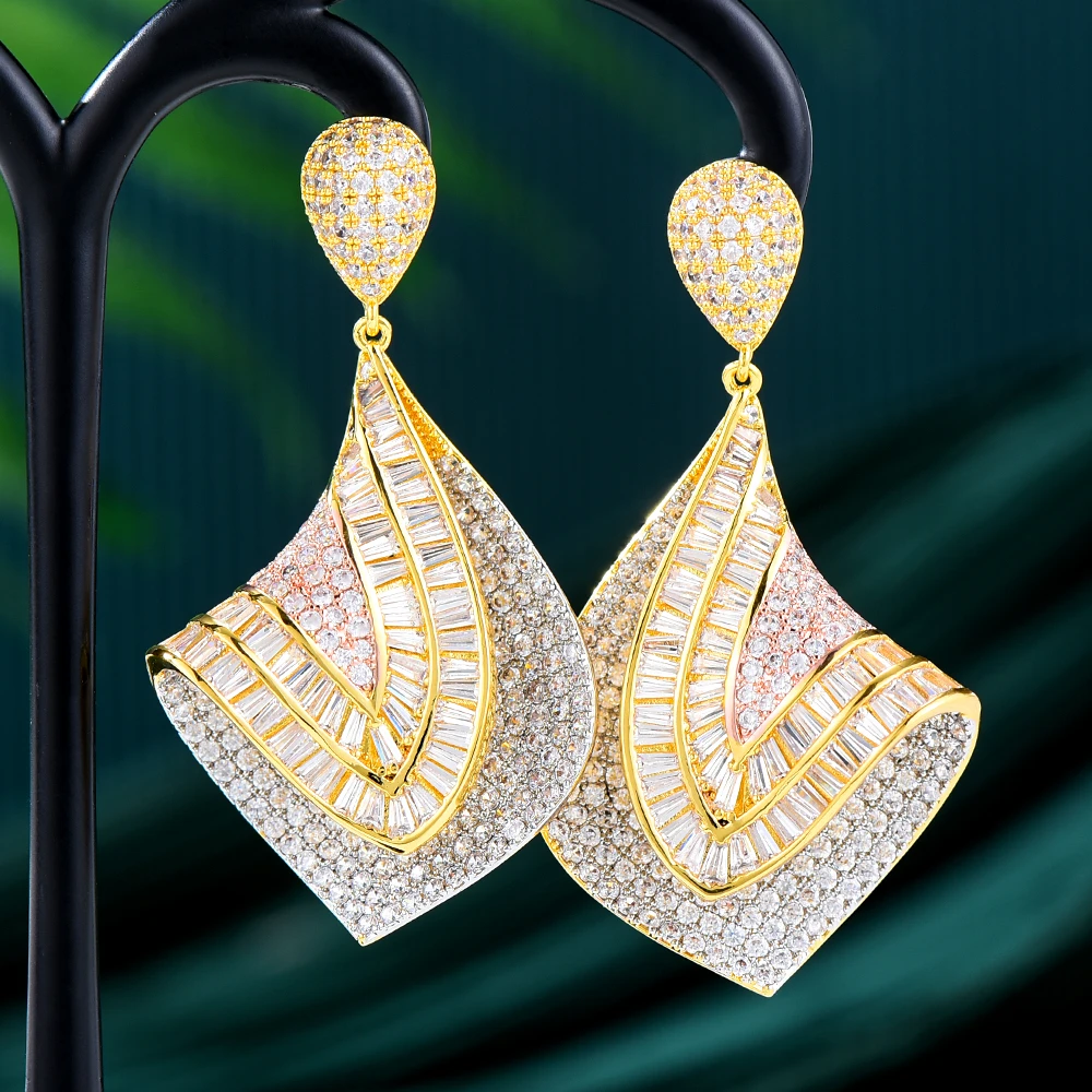 GODKI Brand Original серьги Dubai Style Big Drop Earrings Full Cubic Zirconia for Women Wedding Trendy Earrings High Quality
GODKI Brand Original серьги Dubai Style Big Drop Earrings Full Cubic Zirconia for Women Wedding Trendy Earrings High Quality