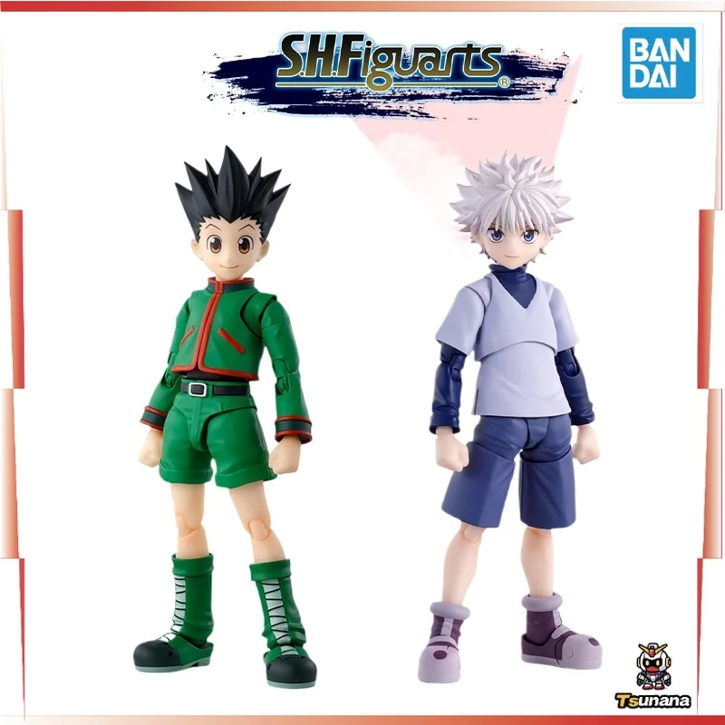 In Stock Bandai Original Box S.H.Figuarts Hunter Hunter Killua Gon Anime Action Figure Finished Model Kit Toy Gift for Kid
In Stock Bandai Original Box S.H.Figuarts Hunter Hunter Killua Gon Anime Action Figure Finished Model Kit Toy Gift for Kid
