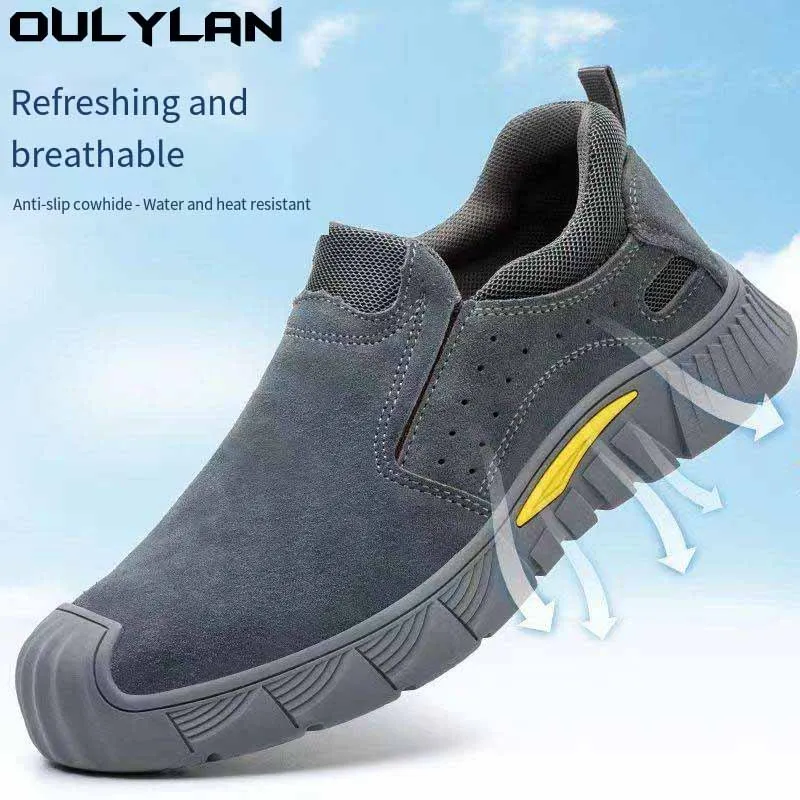 Oulylan Non-slip Anti-smashing Work Footwear Anti Puncture Wear-resistant Welding Shoes Steel Toe 6kv Insulation Safety Boots
Oulylan Non-slip Anti-smashing Work Footwear Anti Puncture Wear-resistant Welding Shoes Steel Toe 6kv Insulation Safety Boots