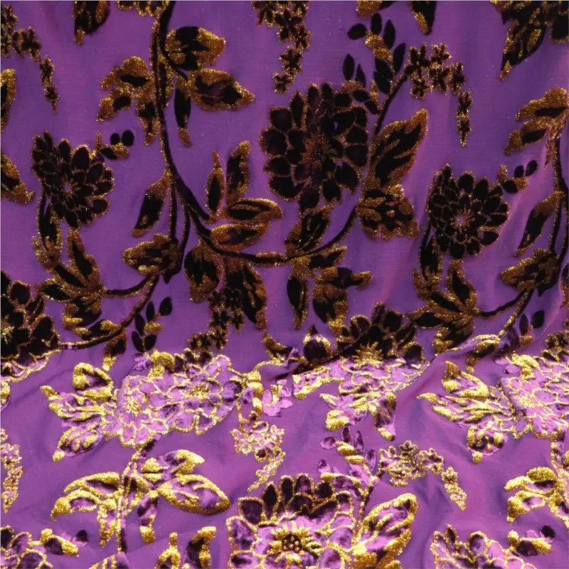 Knitted velvet jacquard fabric high-end custom dress cheongsam silk 
Knitted velvet jacquard fabric high-end custom dress cheongsam silk