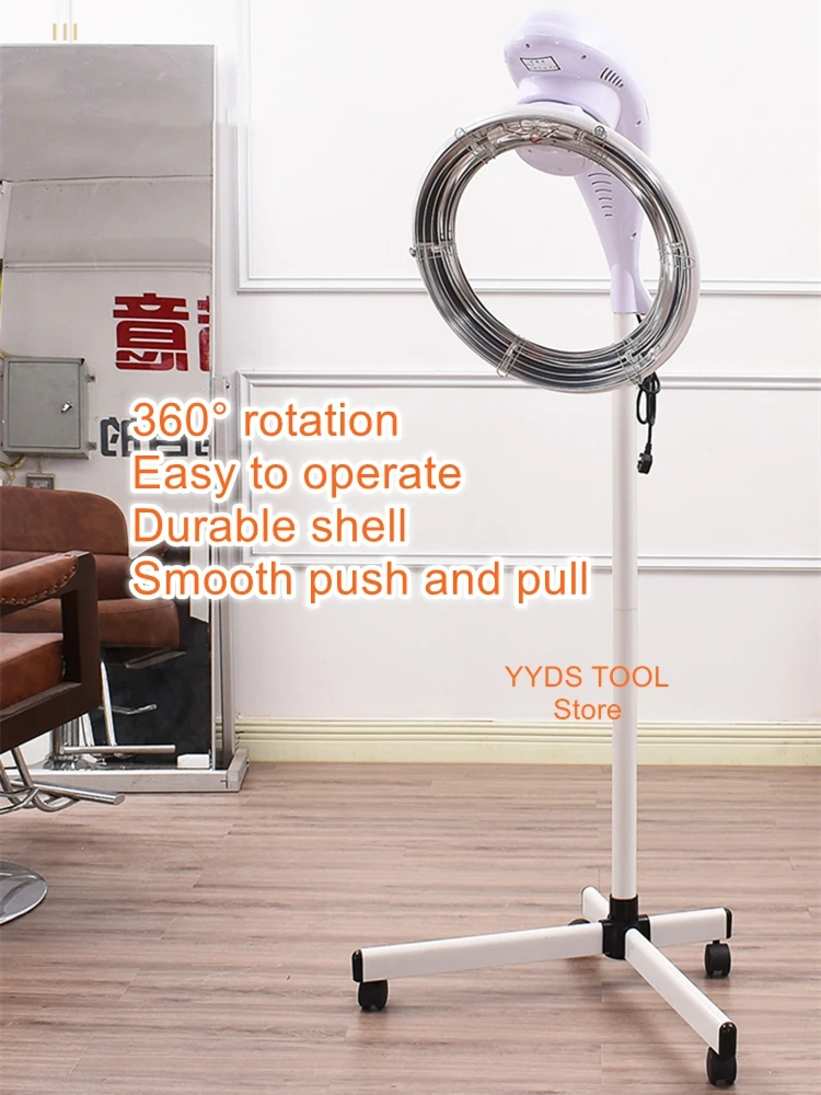 Hair dryer, saucer heater, setting dryer, barber shop, cold ironing, setting, perm and dyeing heating machine 
Hair dryer, saucer heater, setting dryer, barber shop, cold ironing, setting, perm and dyeing heating machine