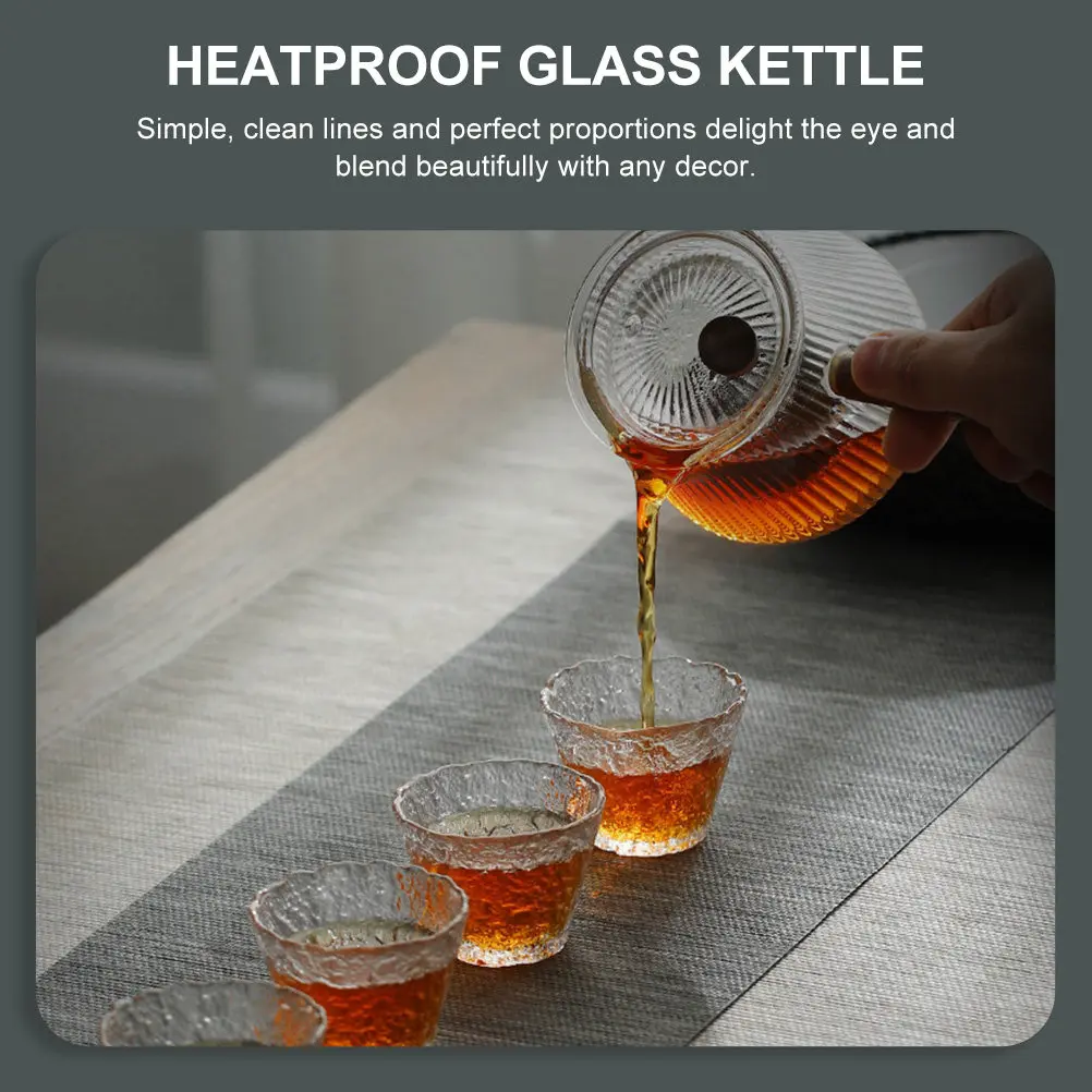 1Pcs Large Capacity Glass Teapot Heat Resistant Rust Free Non Toxic Polished Finish Tea Pot for Kitchen Dining Room Office Tea
1Pcs Large Capacity Glass Teapot Heat Resistant Rust Free Non Toxic Polished Finish Tea Pot for Kitchen Dining Room Office Tea