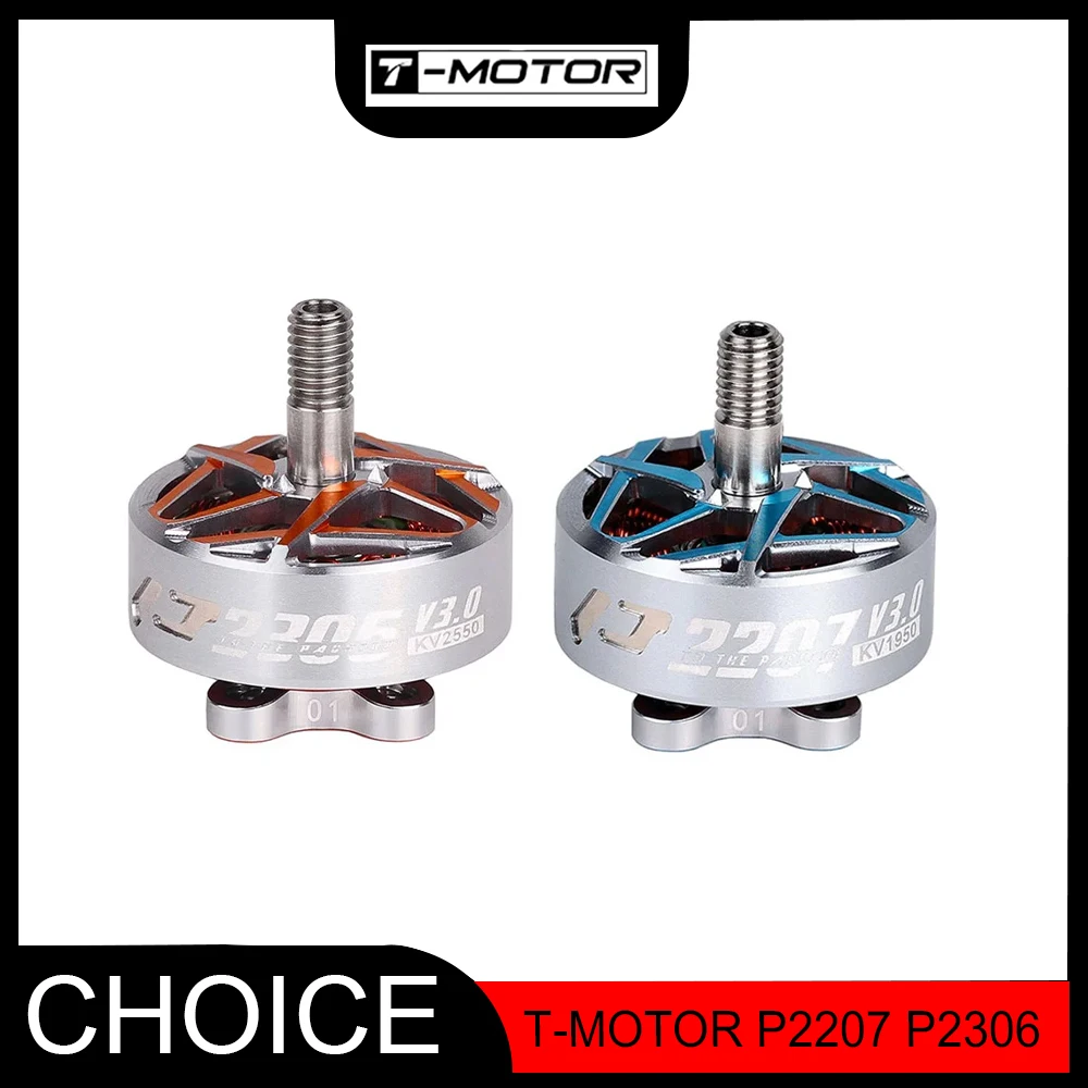 T-MOTOR P2207/P2306 V3 Pacer Brushless Motor – 6S/KV1750/1950 | 4S/KV2080/2550 for FPV Racing
T-MOTOR P2207/P2306 V3 Pacer Brushless Motor – 6S/KV1750/1950 | 4S/KV2080/2550 for FPV Racing