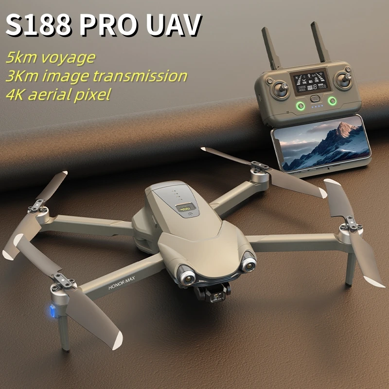 5 km S188 Pro UAV Triaxiality бесщеточная опора для предотвращения визуальных препятствий 4k HD аэрофотография Gps
5 km S188 Pro UAV Triaxiality бесщеточная опора для предотвращения визуальных препятствий 4k HD аэрофотография Gps