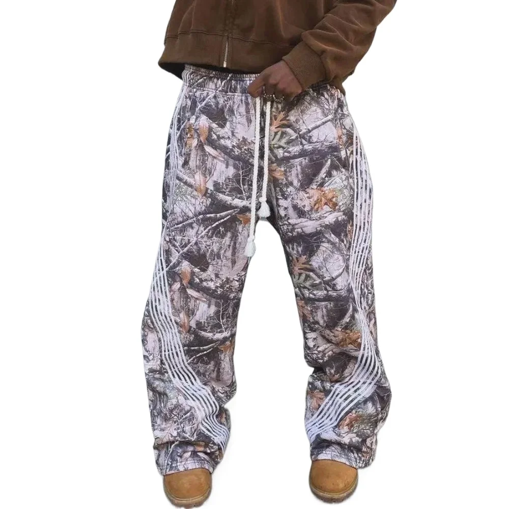 Мужские тактические брюки с камуфляжным принтом, потертые мешковатые брюки для мужчин, повседневные спортивные штаны на шнурке для мужчин
Мужские тактические брюки с камуфляжным принтом, потертые мешковатые брюки для мужчин, повседневные спортивные штаны на шнурке для мужчин