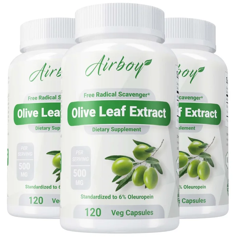Olive Leaf Capsules - 6% Oleuropein - Supports Cardiovascular Health, Antioxidant, Immune Support
Olive Leaf Capsules - 6% Oleuropein - Supports Cardiovascular Health, Antioxidant, Immune Support