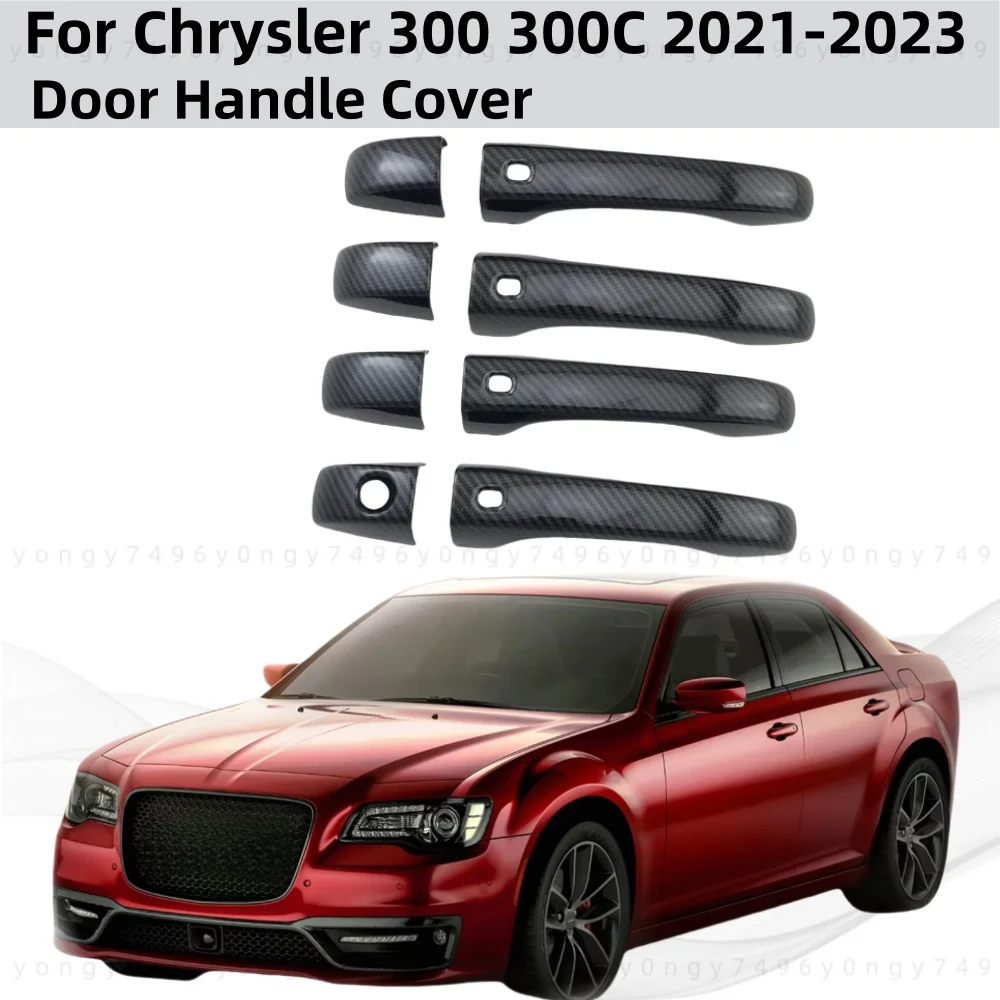 New Car ABS Chrome Piano Black Carbon Accessories For Chrysler 300 300C 2021 2022 2023 Door Handle Bowl Cover Trim Paste Style
New Car ABS Chrome Piano Black Carbon Accessories For Chrysler 300 300C 2021 2022 2023 Door Handle Bowl Cover Trim Paste Style