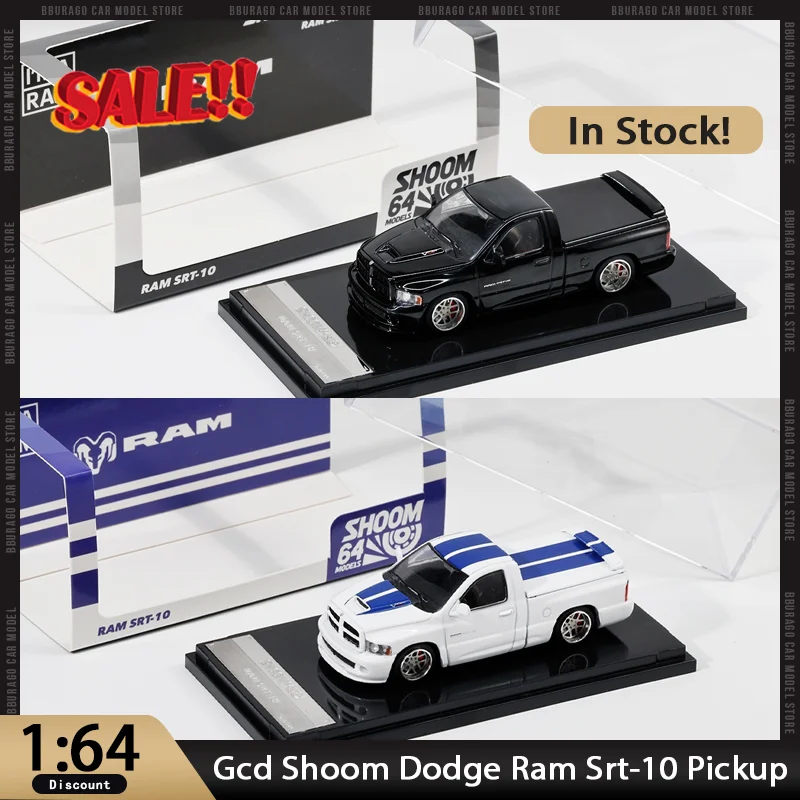 New In Stock Gcd&Shoom 1:64 Dodge Ram Srt-10 Pickup Alloy Limited Edition Diecast Dodge Ornaments Custom Toy Kids Christmas Gift
New In Stock Gcd&Shoom 1:64 Dodge Ram Srt-10 Pickup Alloy Limited Edition Diecast Dodge Ornaments Custom Toy Kids Christmas Gift