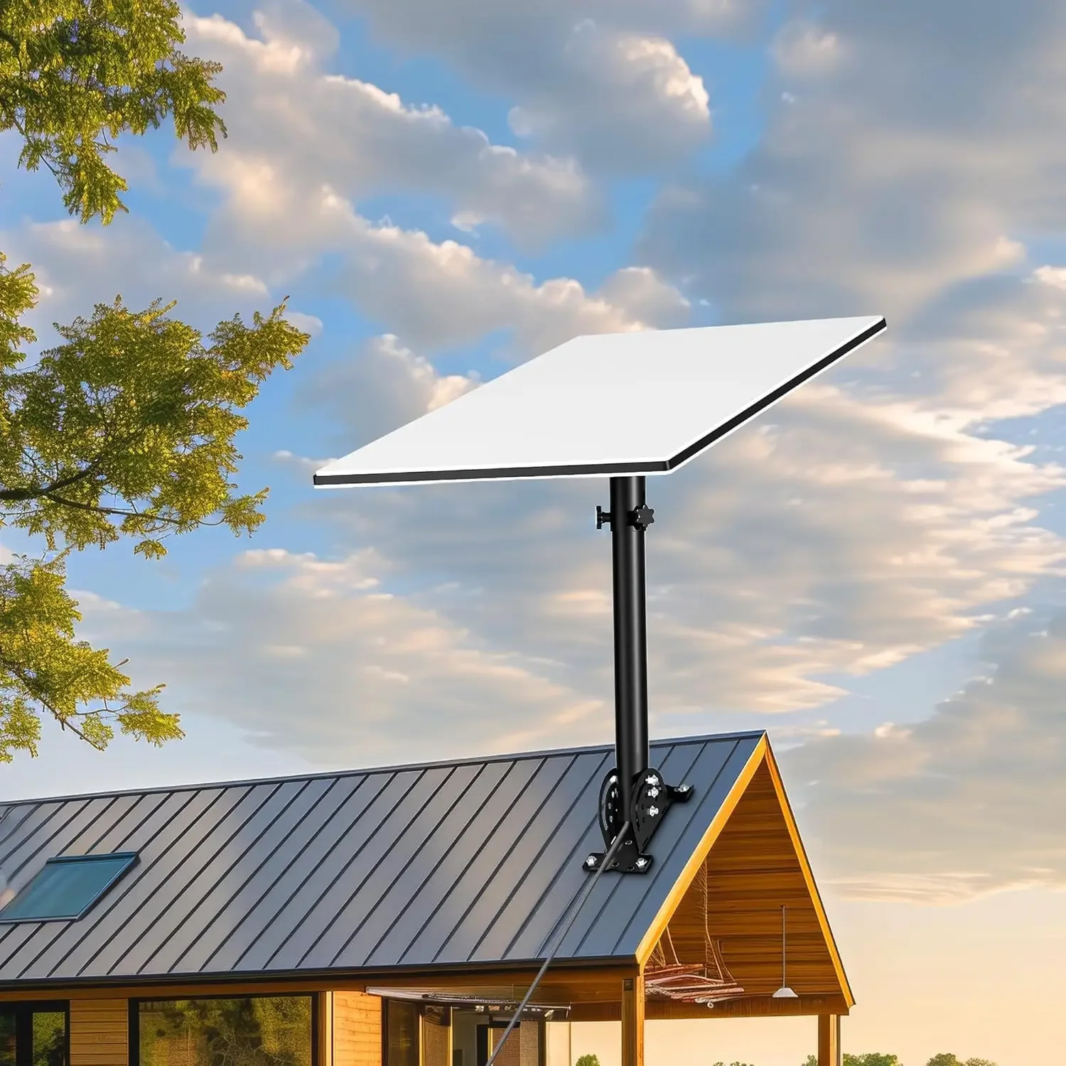 Starlink Gen V3 Roof Mount,Adjustable 360 Degrees,Starlink Pole Heavy-Duty Pivot Kit,Compatible with Starlink Standard Gen3 Dish
Starlink Gen V3 Roof Mount,Adjustable 360 Degrees,Starlink Pole Heavy-Duty Pivot Kit,Compatible with Starlink Standard Gen3 Dish