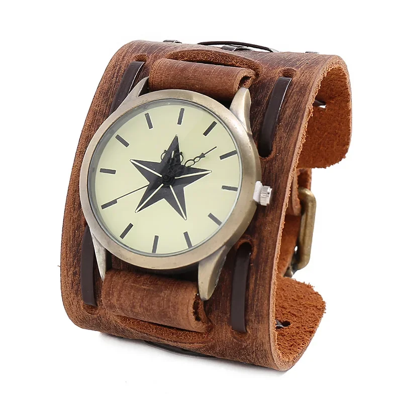 Watch For Men Cow Leather Bracelet Watches Men Unisex Wrist Watches Roman Numerals Casual Quartz Watch Retro Relogio Feminino
Watch For Men Cow Leather Bracelet Watches Men Unisex Wrist Watches Roman Numerals Casual Quartz Watch Retro Relogio Feminino