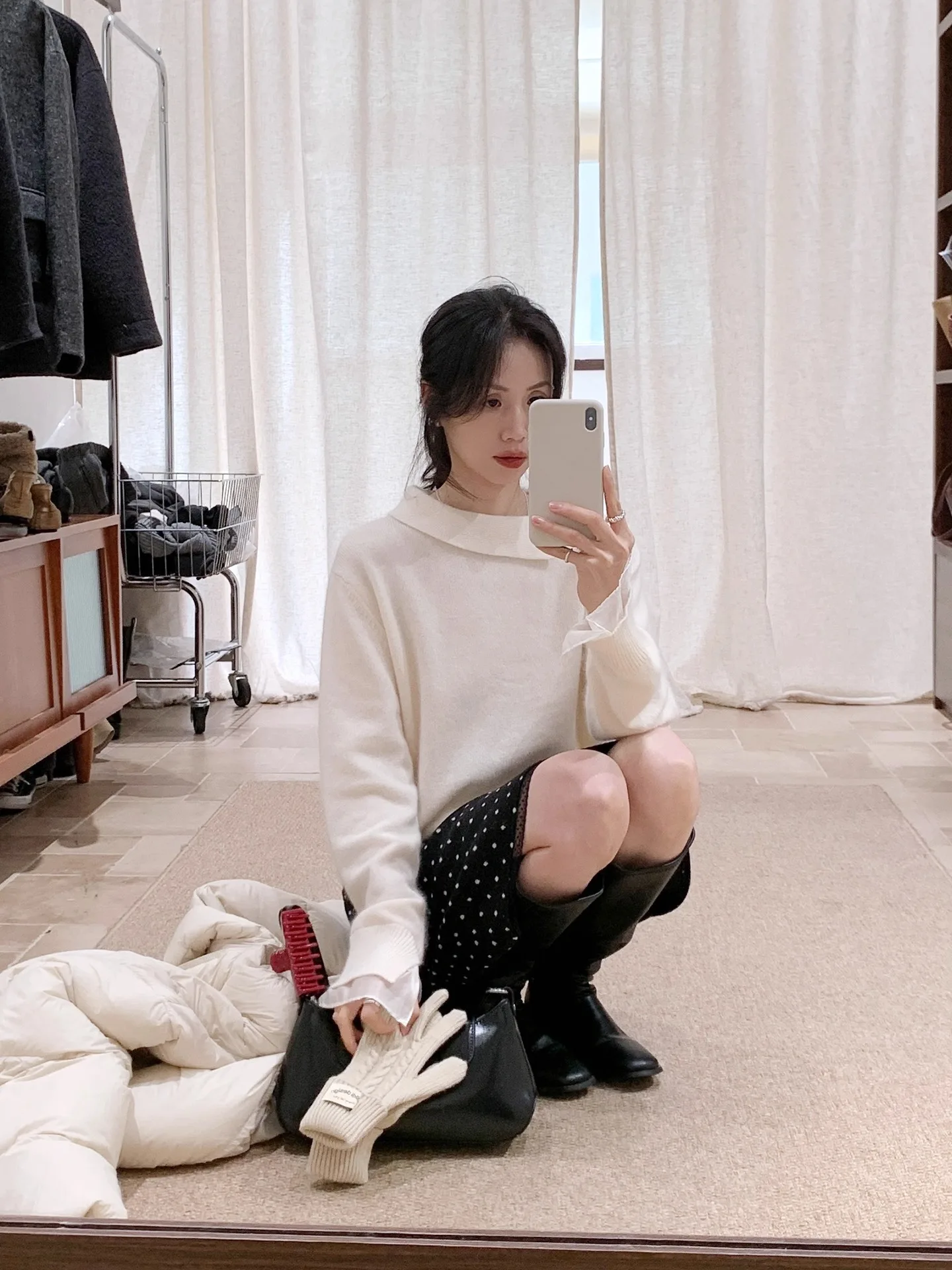 BRIVIN Korean Sle White Collar Women's Knitwear Lace Splicing Slimming Top Autumn Winter New Wool Bear Velvet Thermal
BRIVIN Korean Sle White Collar Women's Knitwear Lace Splicing Slimming Top Autumn Winter New Wool Bear Velvet Thermal