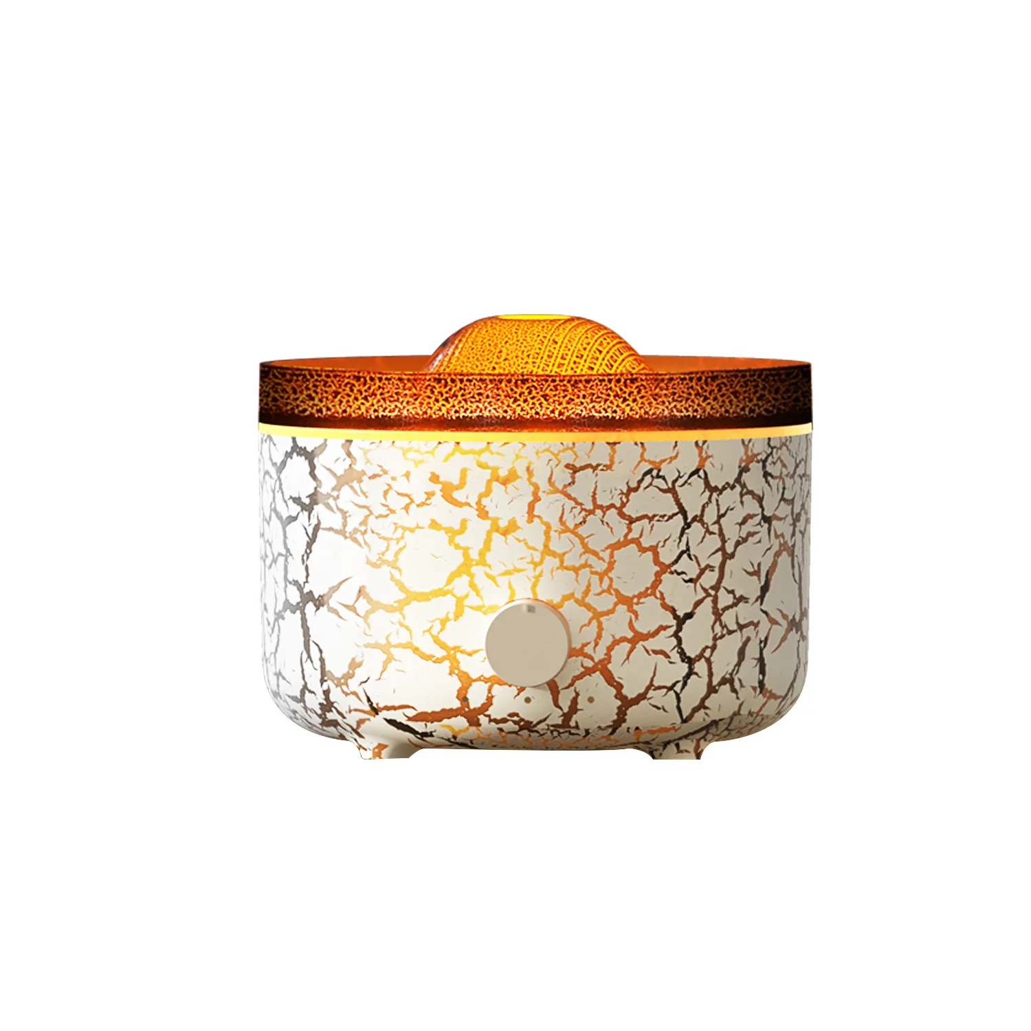 Volcanic lava aromatherapy machine Home desktop flame humidifier Simulation smoke ring humidifier
Volcanic lava aromatherapy machine Home desktop flame humidifier Simulation smoke ring humidifier