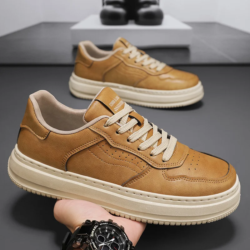 Mens Outdoor Walking Running Shoes Couple Casual Shoes Size 39-44 Leather Men White Sneakers Breathable Skateboarding Shoes
Mens Outdoor Walking Running Shoes Couple Casual Shoes Size 39-44 Leather Men White Sneakers Breathable Skateboarding Shoes