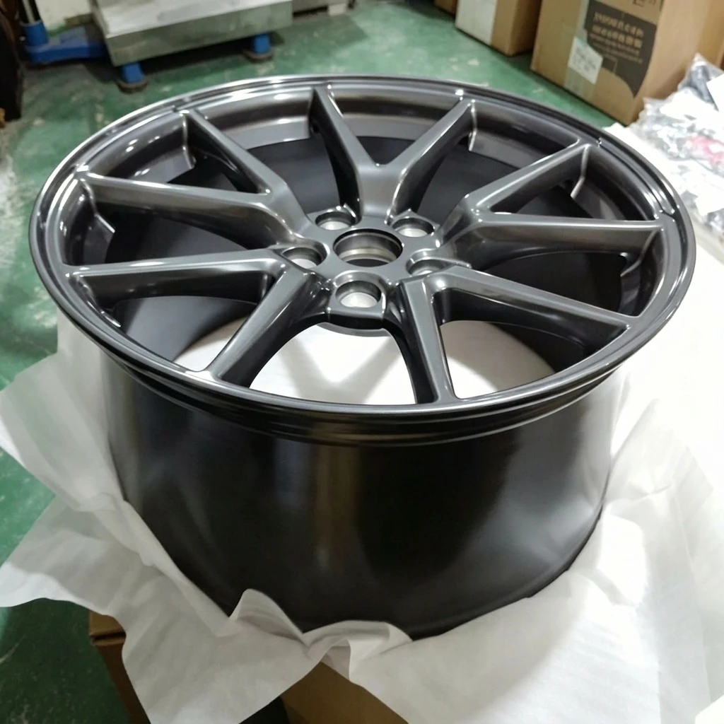 18 Inch 5 Double Spoke Gloss Gunmetal Gray Alloy Wheel Rim For Tesla Model 3 2017-2023
18 Inch 5 Double Spoke Gloss Gunmetal Gray Alloy Wheel Rim For Tesla Model 3 2017-2023