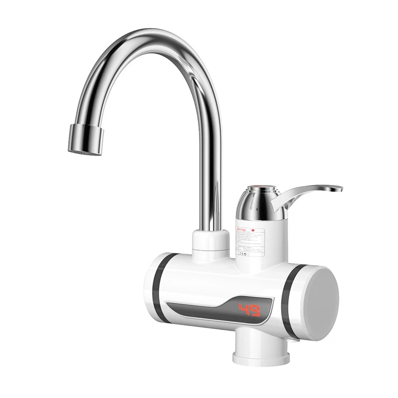 Instant electrical heat water faucet kitchen bathroom wall & deck mounted hot cold water tap digital temperature control mixer
Instant electrical heat water faucet kitchen bathroom wall & deck mounted hot cold water tap digital temperature control mixer