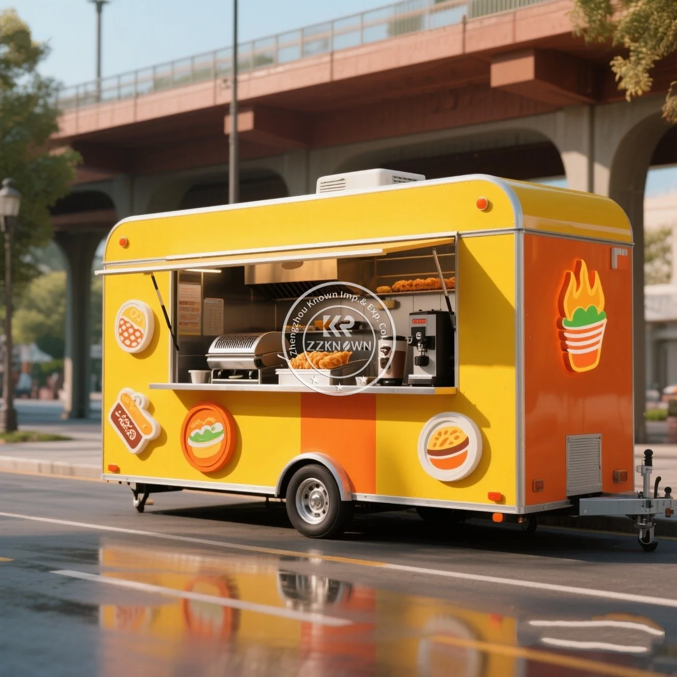 Camper Trailer House Mobile Kitchen Box Trailer Food Cart Juice Bar Truck Snack Cart Campervan Trailer in Sale
Camper Trailer House Mobile Kitchen Box Trailer Food Cart Juice Bar Truck Snack Cart Campervan Trailer in Sale