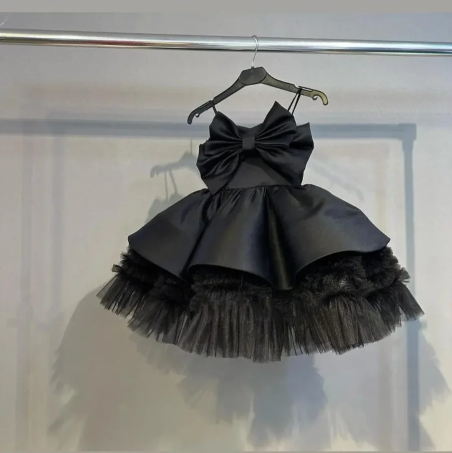 Black Ball Gown Flower Girl Dresses For Wedding Puffy Little Princess Pageant Dress Toddler First Communion Gowns Birthday Dress
Black Ball Gown Flower Girl Dresses For Wedding Puffy Little Princess Pageant Dress Toddler First Communion Gowns Birthday Dress