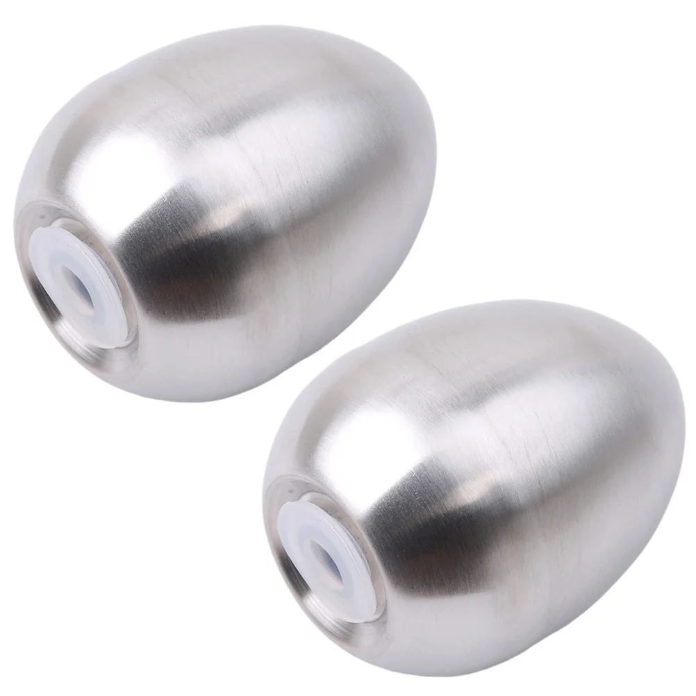 2pcs Stainless Steel Egg Shaped Seasoning Containers 3-Hole Design Smooth Surface Anti-Rust Kitchen Spice Jar Home
2pcs Stainless Steel Egg Shaped Seasoning Containers 3-Hole Design Smooth Surface Anti-Rust Kitchen Spice Jar Home