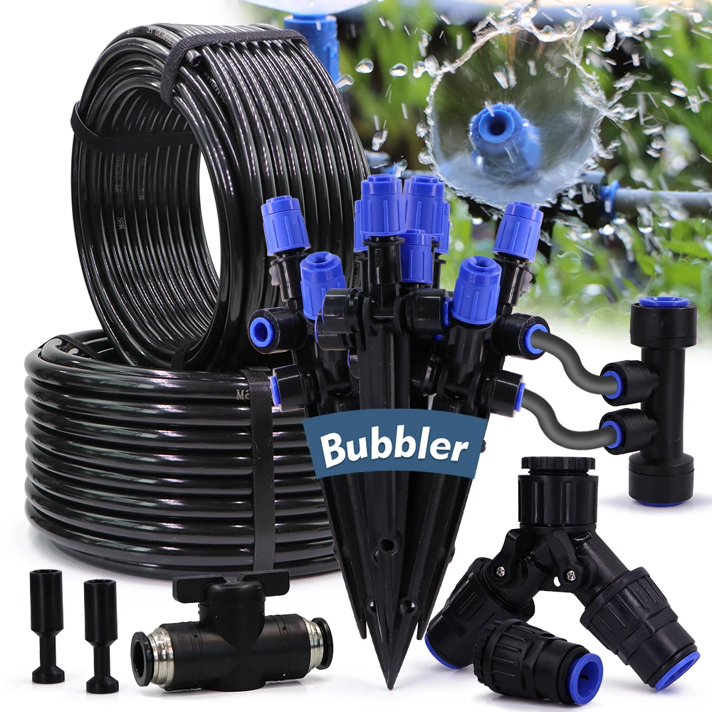 3/8" 9/12mm Auto Irrigation System 360° Adjustable Sprinkler 4-way Quick Connector 9/12mm PE Hose Garden Greenhouse Pot Watering 
3/8" 9/12mm Auto Irrigation System 360° Adjustable Sprinkler 4-way Quick Connector 9/12mm PE Hose Garden Greenhouse Pot Watering