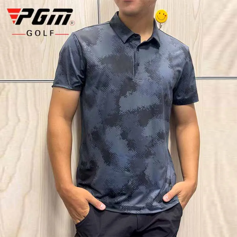 PGM Golf Training T Shirts Men Summer Quick Drying Short Sleeved Polo Shirt Vintage Printed Sports Top Leisure Golf Clothing
PGM Golf Training T Shirts Men Summer Quick Drying Short Sleeved Polo Shirt Vintage Printed Sports Top Leisure Golf Clothing