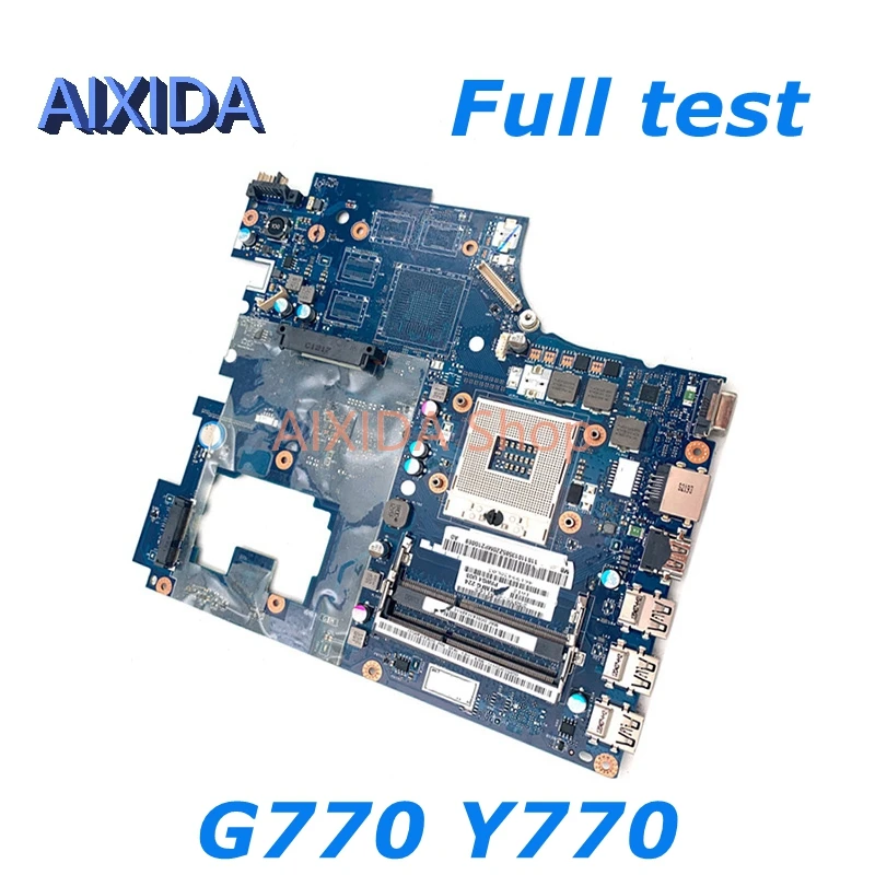 AIXIDA 11S11013585 11013585 LA-6758P Main board For Lenovo IdeaPad G770 Y770 Laptop Motherboard HM65 DDR3 full test
AIXIDA 11S11013585 11013585 LA-6758P Main board For Lenovo IdeaPad G770 Y770 Laptop Motherboard HM65 DDR3 full test