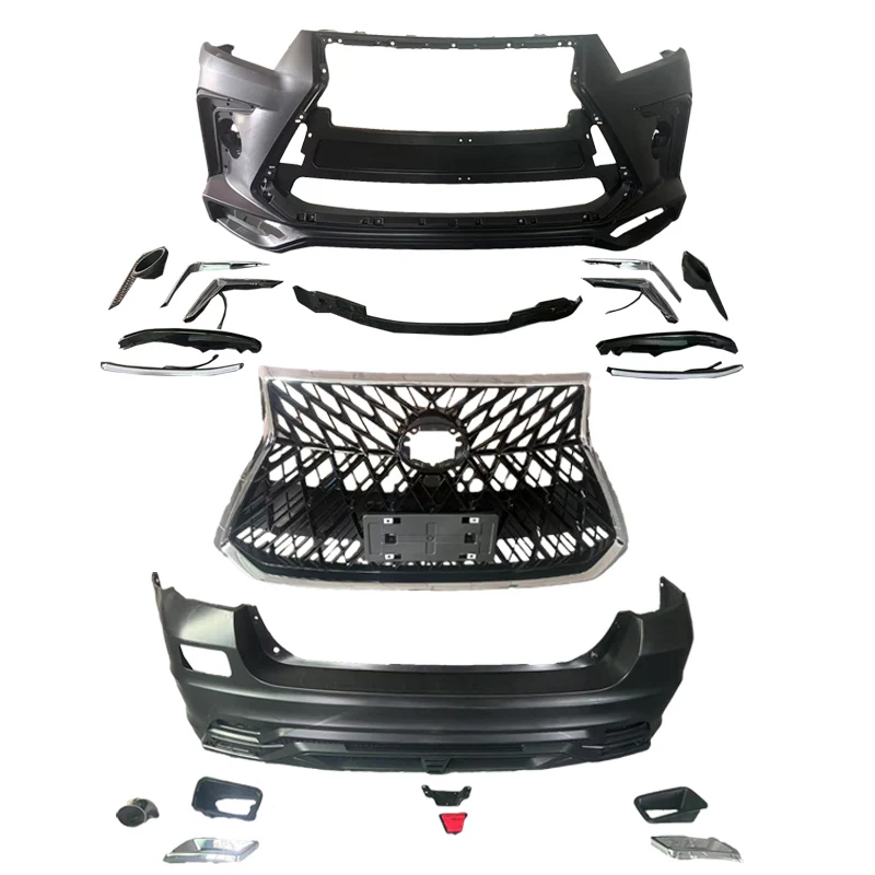 PP Body Kits for High lander 2012 2013 2014 Front and Rear Bumper Upgrade Lexus Facelift
PP Body Kits for High lander 2012 2013 2014 Front and Rear Bumper Upgrade Lexus Facelift