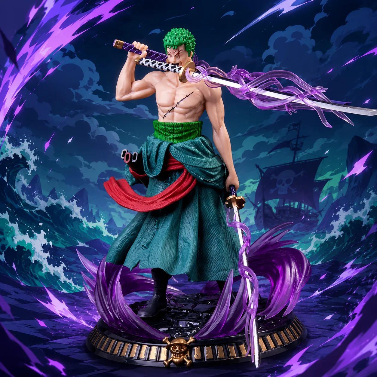 One Piece Zoro Fantasy Action Anime Figure Collectible, Figurine Display Piece, Anime Figure, Anime Fan Collectible, Anime Character Toy Worth Displaying, Fan Merchandise
One Piece Zoro Fantasy Action Anime Figure Collectible, Figurine Display Piece, Anime Figure, Anime Fan Collectible, Anime Character Toy Worth Displaying, Fan Merchandise