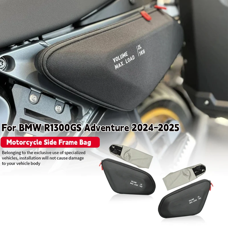 New For BMW R1300GS Adventure R 1300 GSA R1300 GS ADV 2024 2025 Motorcycle Side Frame Bag Storage Package Bags Waterproof Bag
New For BMW R1300GS Adventure R 1300 GSA R1300 GS ADV 2024 2025 Motorcycle Side Frame Bag Storage Package Bags Waterproof Bag