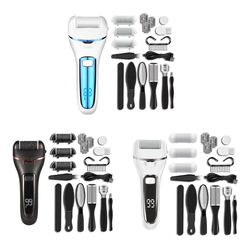 Electric Feet Callus Removers Electric Foot Grinders with LCD Display Rechargeable Foot File Pedicure Tools ABS Material
Electric Feet Callus Removers Electric Foot Grinders with LCD Display Rechargeable Foot File Pedicure Tools ABS Material