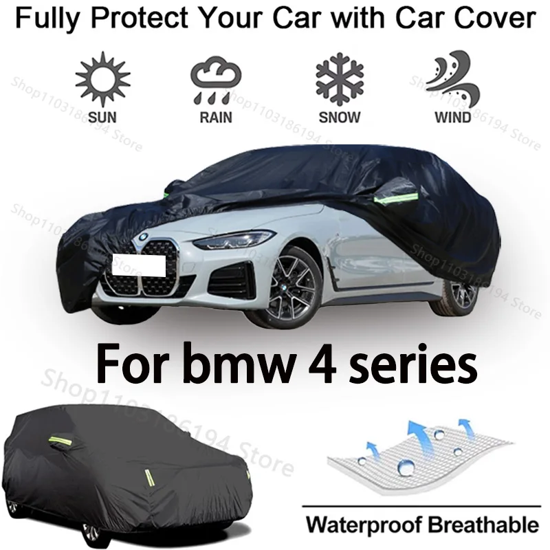 Full Car Cover For BMW 4 Series Outdoor Protective Gear-Snowproof, Sunshield, Waterproof and Dustproof Automobile Accessories
Full Car Cover For BMW 4 Series Outdoor Protective Gear-Snowproof, Sunshield, Waterproof and Dustproof Automobile Accessories