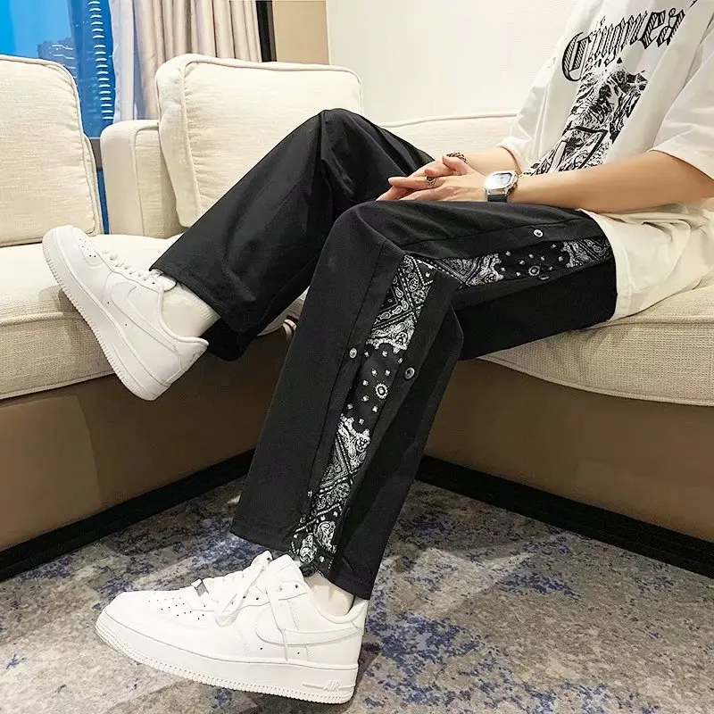 Autumn Winter Large Size Thin Button Pants Men's Sport Straight Loose Wide Leg Casual Ice Silk Long Pants Harlan Trousers
Autumn Winter Large Size Thin Button Pants Men's Sport Straight Loose Wide Leg Casual Ice Silk Long Pants Harlan Trousers