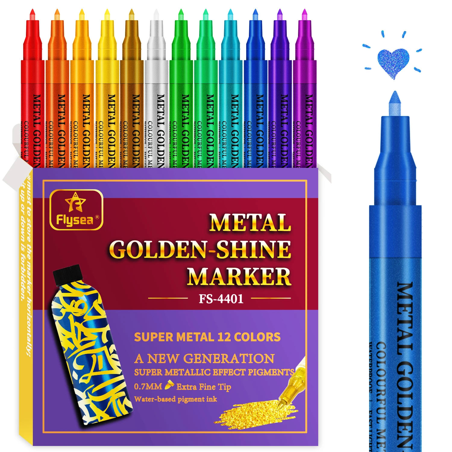 Маркер Super Gold из акрила, 0,7 мм, для керамики и стекла, глянцевый, цветной, с тонким наконечником, быстросохнущие чернила, для художников, студентов и любителей рукоделия, для эскизов, рисования, заметок и DIY-проектов
Маркер Super Gold из акрила, 0,7 мм, для керамики и стекла, глянцевый, цветной, с тонким наконечником, быстросохнущие чернила, для художников, студентов и любителей рукоделия, для эскизов, рисования, заметок и DIY-проектов