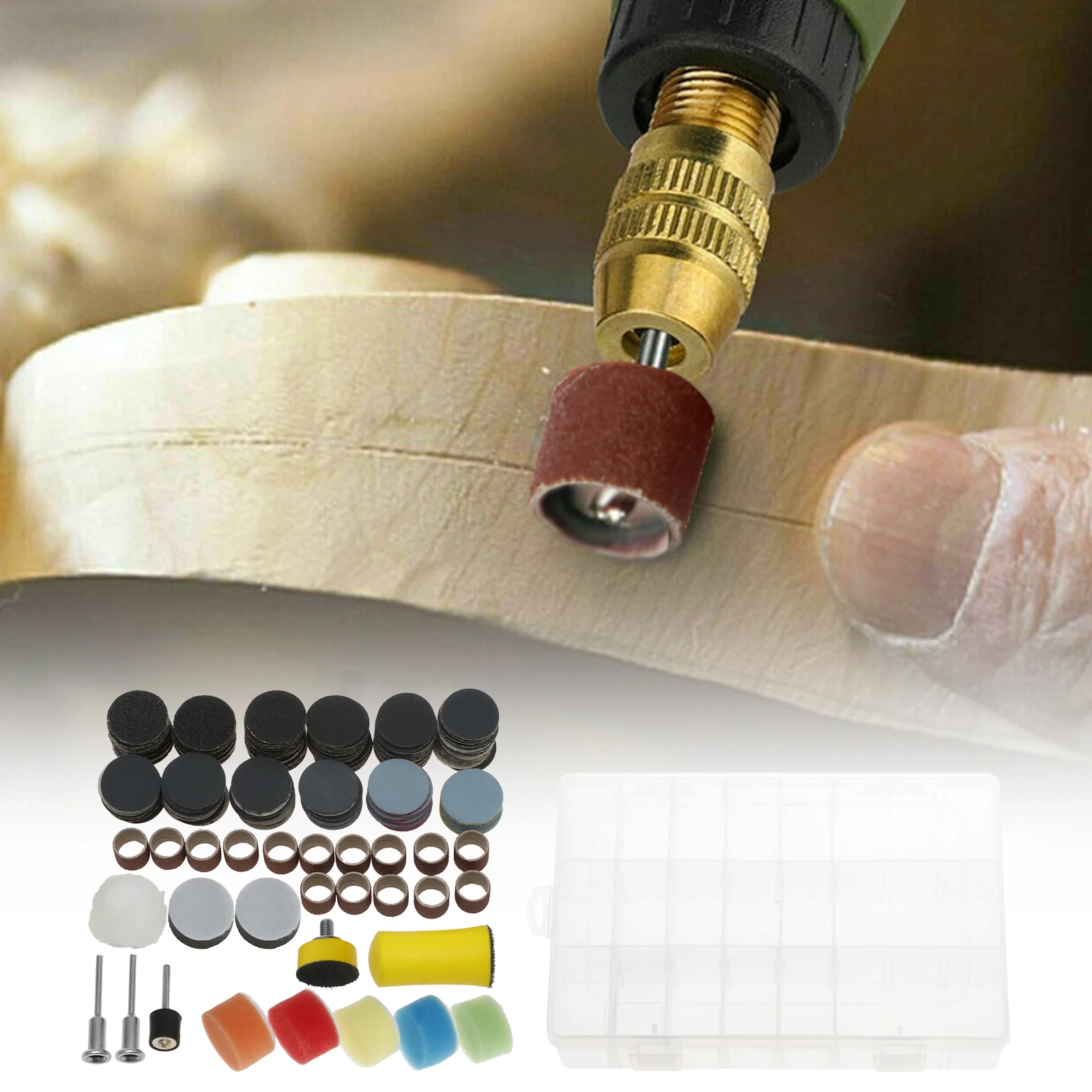 268Pcs Wet Dry Sanding Discs Efficient Cutting Hook and Loop Sandpaper Fine Grinding Effect Sanding Disc Pad for Polishing Tool 
268Pcs Wet Dry Sanding Discs Efficient Cutting Hook and Loop Sandpaper Fine Grinding Effect Sanding Disc Pad for Polishing Tool