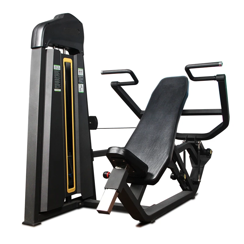 Gym Use Pin Loaded Incline Shoulder Press Machine Seated Overhead Press Machine
Gym Use Pin Loaded Incline Shoulder Press Machine Seated Overhead Press Machine