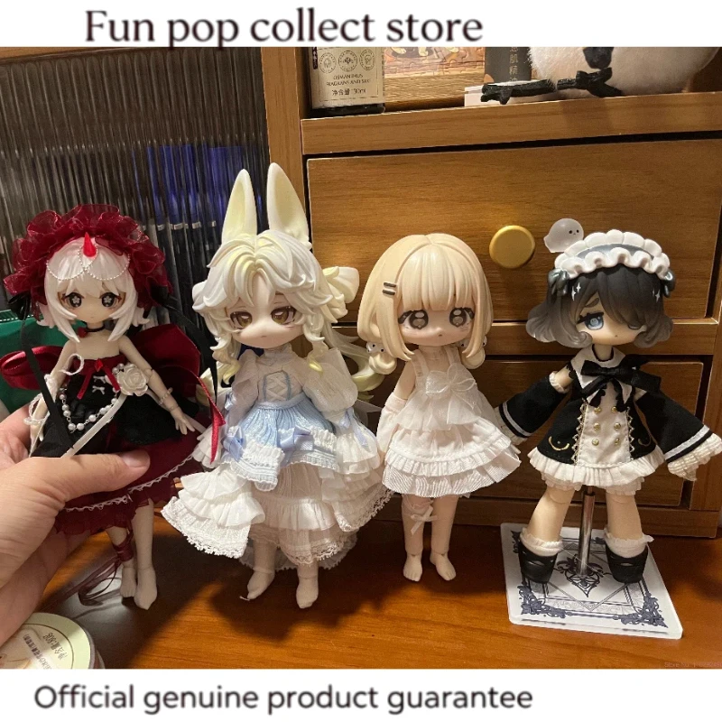Meiki Blind Box Heart Series BJD Movable Doll 12 Points Anime Figurine Desktop Decor Christmas Gifts Collectible Toys
Meiki Blind Box Heart Series BJD Movable Doll 12 Points Anime Figurine Desktop Decor Christmas Gifts Collectible Toys