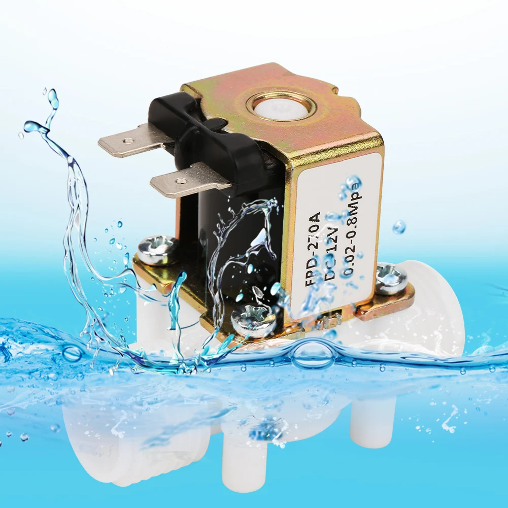 12V G1/2" NC Plastic Electrical Inlet Solenoid Water Valve for Water Dispense Electric Solenoid Valve
12V G1/2" NC Plastic Electrical Inlet Solenoid Water Valve for Water Dispense Electric Solenoid Valve