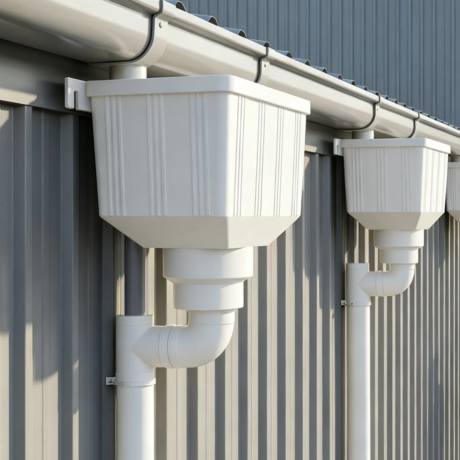 PVC Downspout Drainage Connector Rainwater Gutter Diverter Outdoor Rainwater Downpipe Gutter Adapter Leak Proof
PVC Downspout Drainage Connector Rainwater Gutter Diverter Outdoor Rainwater Downpipe Gutter Adapter Leak Proof
