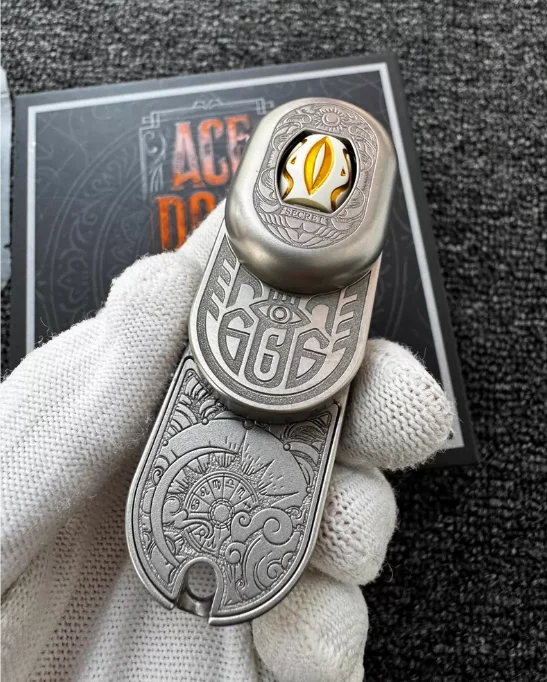 Used EDC ACE ROAD Answer Brand Promotion Titanium Alloy EDC Decompression Toy
Used EDC ACE ROAD Answer Brand Promotion Titanium Alloy EDC Decompression Toy