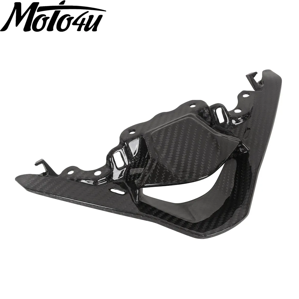 Carbon Fiber Motorcycle Upper Front Nose Fairing Headlight Cover Cowling Head Panel For Triumph Street Triple RS 2023
Carbon Fiber Motorcycle Upper Front Nose Fairing Headlight Cover Cowling Head Panel For Triumph Street Triple RS 2023