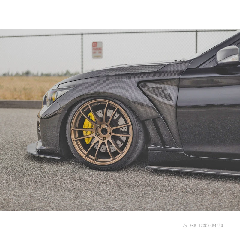 Suitable For Infiniti Q50 V37 Carbon Fiber Modification Parts, EPA Model Fender With Vented Front Bumper Surround
Suitable For Infiniti Q50 V37 Carbon Fiber Modification Parts, EPA Model Fender With Vented Front Bumper Surround
