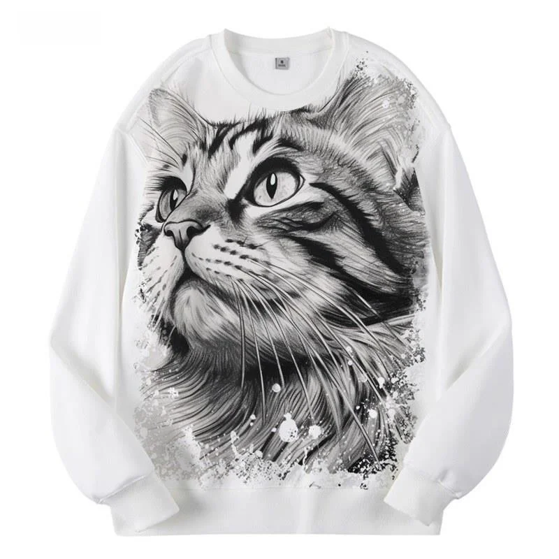 New Patterned round Neck Sweatshirt Digital Printing Unisex Fleece Lined Polyester Fiber Warm Comfortable Men's Hoodie
New Patterned round Neck Sweatshirt Digital Printing Unisex Fleece Lined Polyester Fiber Warm Comfortable Men's Hoodie