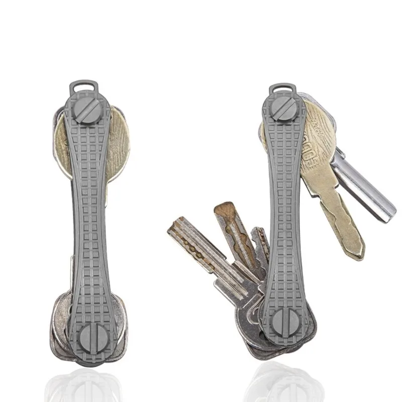 Titaniums Alloy Key Storage Device Organizers High Capacity Key Clip Enduring
Titaniums Alloy Key Storage Device Organizers High Capacity Key Clip Enduring