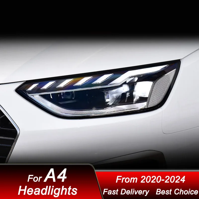 Car styling Headlights For Audi A4 A4L 2020-2024 new style full LED Headlamp Assembly Upgrade Projector Lens Accessories Kit
Car styling Headlights For Audi A4 A4L 2020-2024 new style full LED Headlamp Assembly Upgrade Projector Lens Accessories Kit