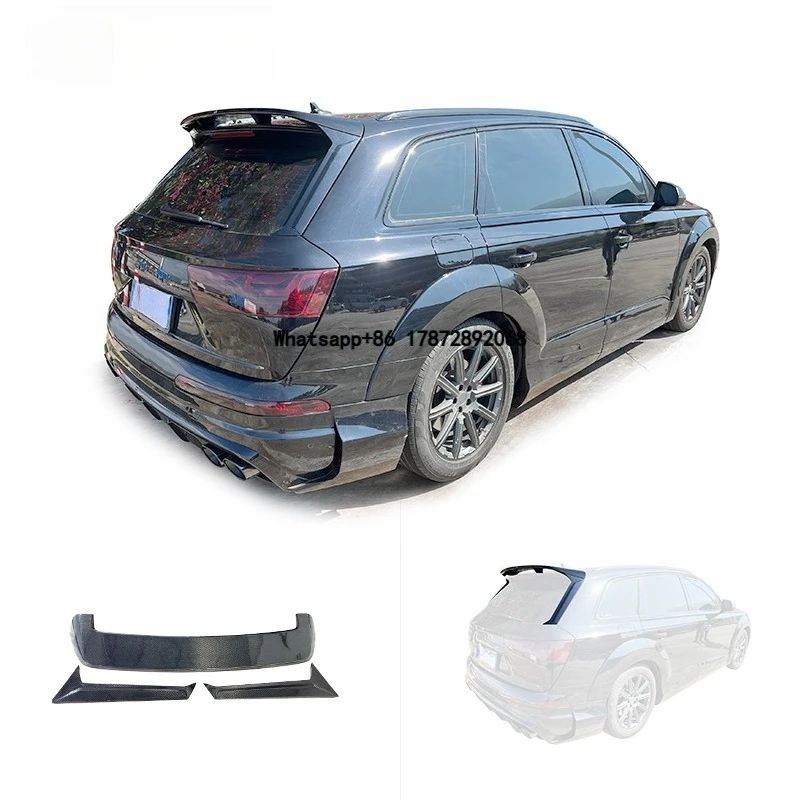 Carbon Fiber Top Rear Spoiler Tail Wing for Q7 Body Kit Modification Decoration
Carbon Fiber Top Rear Spoiler Tail Wing for Q7 Body Kit Modification Decoration