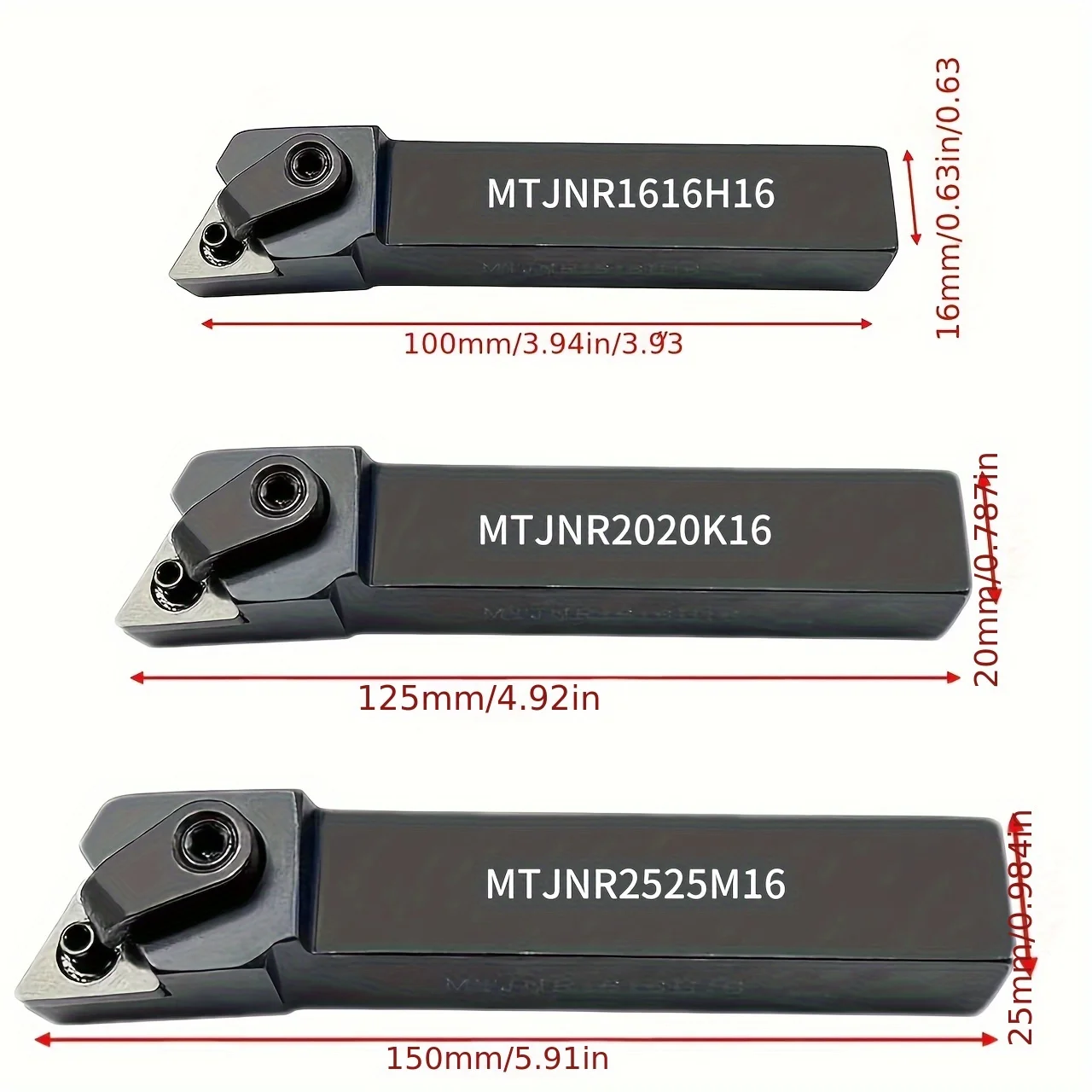 10 шт. твердосплавные вставки TNMG160404-NN с держателями инструментов MTJNR — сверхмощный внешний токарный набор для токарных станков с ЧПУ
10 шт. твердосплавные вставки TNMG160404-NN с держателями инструментов MTJNR — сверхмощный внешний токарный набор для токарных станков с ЧПУ