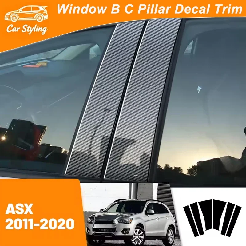 For Mitsubishi ASX 2011-2020 2012 2013 2014 2015 2016 Carbon Fiber Window Door Column Deal B C Pillar Post Cover Trim Sticker
For Mitsubishi ASX 2011-2020 2012 2013 2014 2015 2016 Carbon Fiber Window Door Column Deal B C Pillar Post Cover Trim Sticker