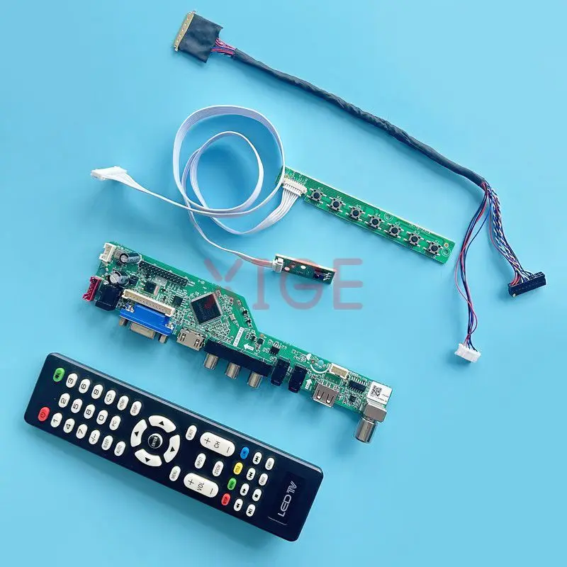 Плата контроллера ЖК-дисплея подходит для B133XTN01, B133XW04, B133XW07, USB + AV + HDMI + VGA, комплект «сделай сам», 13,3 дюйма, матрица ноутбука LVDS, 40-контактный ТВ, аналоговый 1366*768
Плата контроллера ЖК-дисплея подходит для B133XTN01, B133XW04, B133XW07, USB + AV + HDMI + VGA, комплект «сделай сам», 13,3 дюйма, матрица ноутбука LVDS, 40-контактный ТВ, аналоговый 1366*768