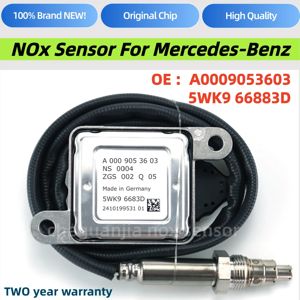 A0009053603 5WK96683D New Nitrogen Oxide NOx Sensor For Mercedes-Benz W205 W166 GLE350 GLE400 ML350 CLA350 High Quality
A0009053603 5WK96683D New Nitrogen Oxide NOx Sensor For Mercedes-Benz W205 W166 GLE350 GLE400 ML350 CLA350 High Quality