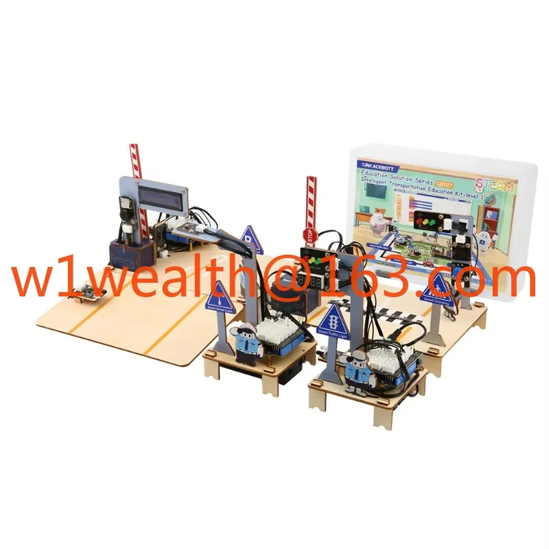 ESP32 STEM Intelligent Transport School Smart Home Kit Education Solution Series with Teaching Resource for Arduino
ESP32 STEM Intelligent Transport School Smart Home Kit Education Solution Series with Teaching Resource for Arduino
